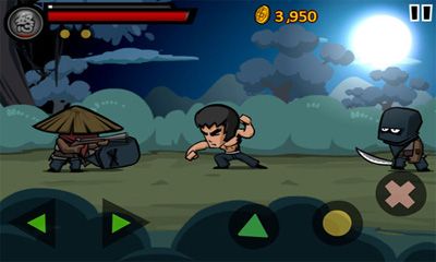 Screenshots of the game KungFu Warrior on Android phone, tablet.