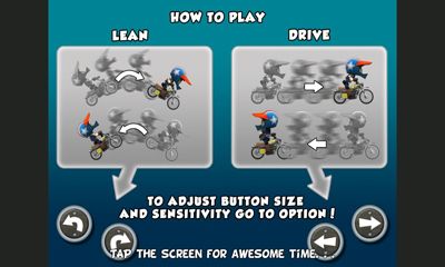 Captures d'écran du jeu Casse-cou Devlin sur Android, une tablette.