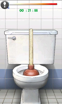 Screenshots of the game Man vs Toilet on Android phone, tablet.
