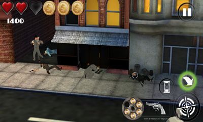 Capturas de tela do jogo Proibição de 1930 no telefone Android, tablet.