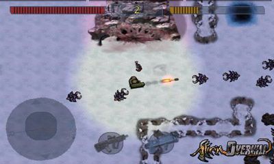 Screenshots of the game Alien Overkill on Android phone, tablet.