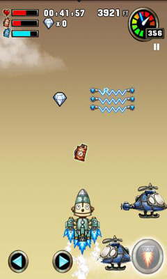 Screenshots of the game Robot Adventure on Android phone, tablet.