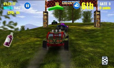 Screenshots of the game Dust Offroad Racing for Android phone, tablet.
