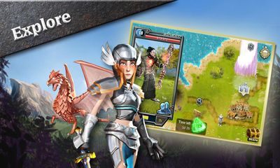 Captures d'écran du jeu Quêtes & de la Sorcellerie sur Android, une tablette.