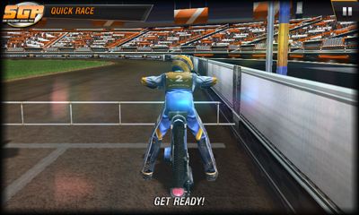 Screenshots of the game Speedway Grand Prix 2011 on Android phone, tablet.