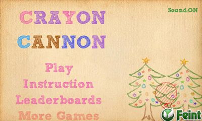 Screenshots of the game Crayon Cannon Pro on your Android phone, tablet.