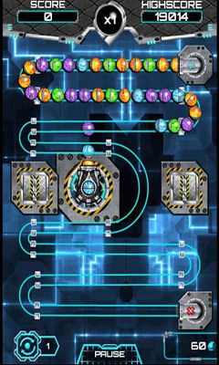 Screenshots of the game Zuma Factory on Android phone, tablet.