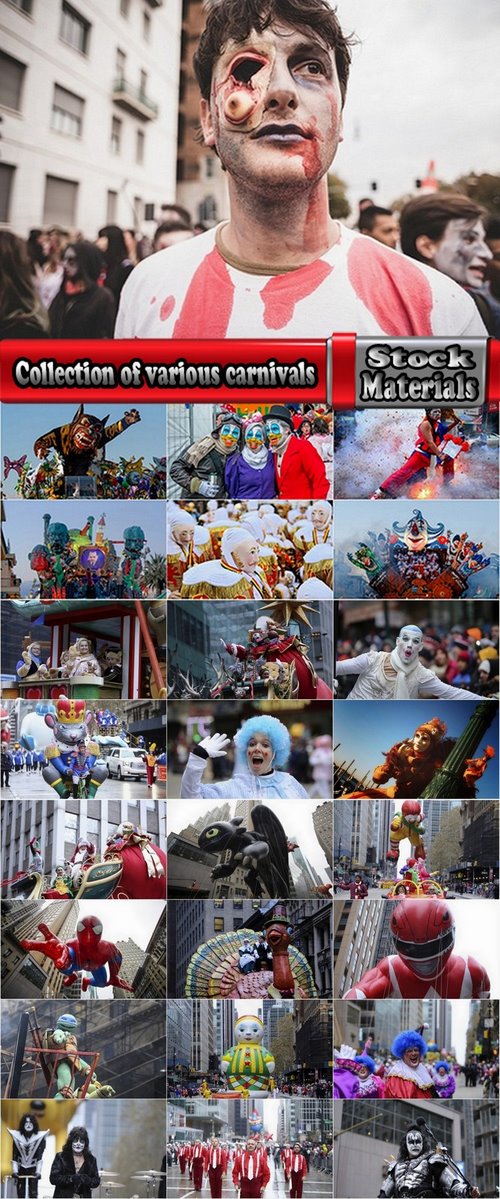 Collection of various carnivals 25 UHQ Jpeg