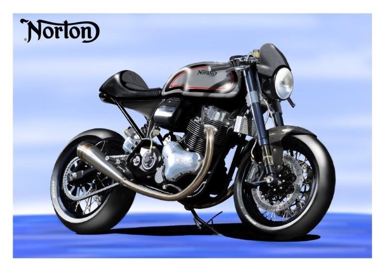Новый мотоцикл Norton Dominator SS 2015