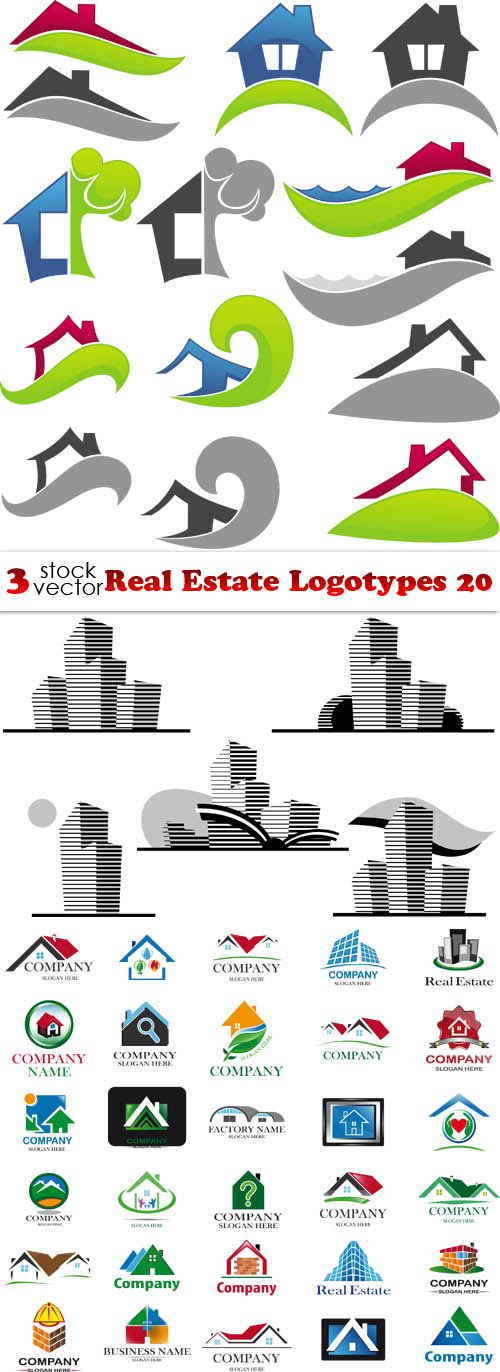 Vectors - Real Estate Logotypes 20