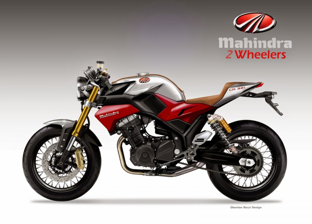 Концепт мотоцикла Mahindra CR 321