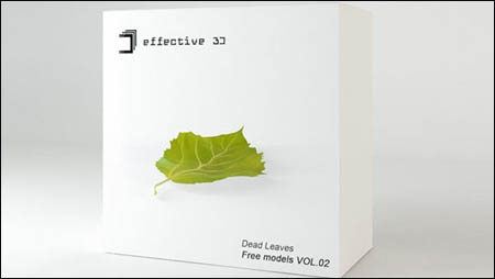 [3DMax] Effective 3D Free models VOL 02 Dead leaves