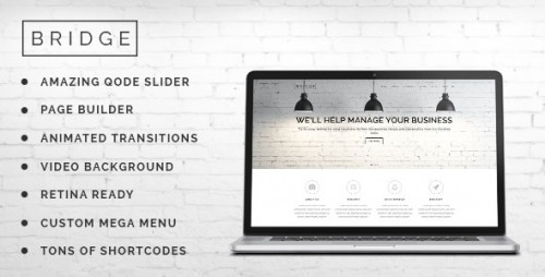 NULLED Bridge v6.1 - Creative Multi-Purpose WordPress Theme Product visual
