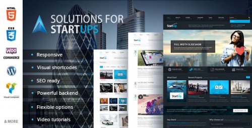 NULLED Solution for Startups v3.0.3 - MultiPurpose WP Theme graphic
