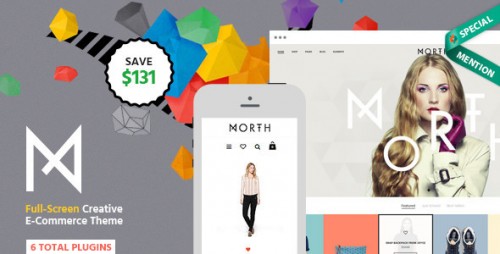 NULLED North v1.2.2 - Themeforest Unique E-Commerce Theme product snapshot