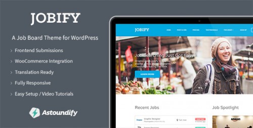 NULLED Jobify v2.0.3.1 - Themeforest WordPress Job Board Theme pic