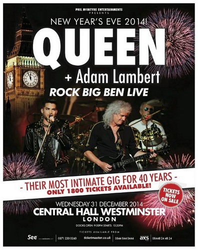 Queen and Adam Lambert: Rock Big Ben Live (2015) HD 1080