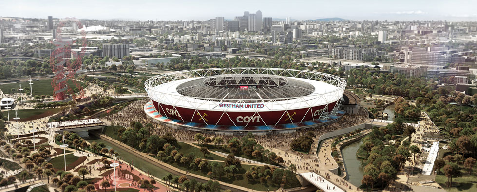 Олимпийский стадион в лондоне вест хэм