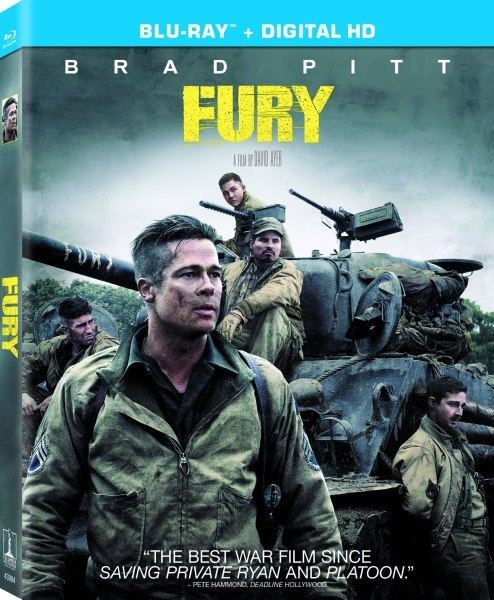 Ярость / Fury (2014) HDRip/BDRip 720p