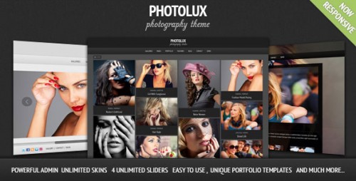 NULLED Photolux v2.3.0 - Photography Portfolio WordPress Theme snapshot