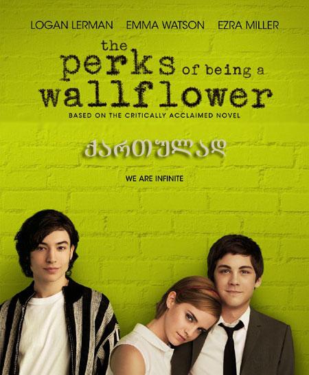 The Perks of Being a Wallflower / მარტოსულობის უპირატესობანი (ქართულად) (2012/GEO/HDRip) ONLINE