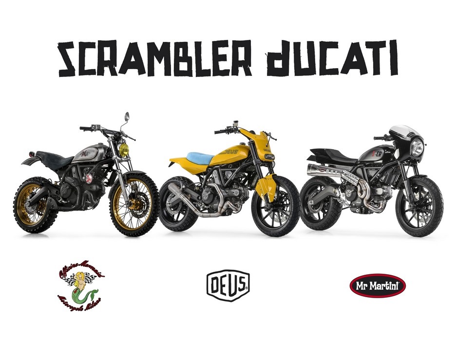 Кастом-проекты Ducati Scrambler