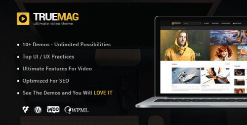 [GET] True Mag v3.1 - WordPress Theme for Video and Magazine product image