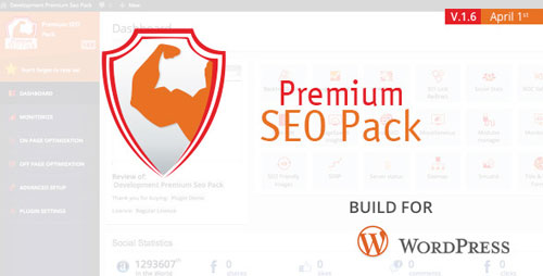 Nulled Premium SEO Pack v1.7.4 - WordPress Plugin product cover
