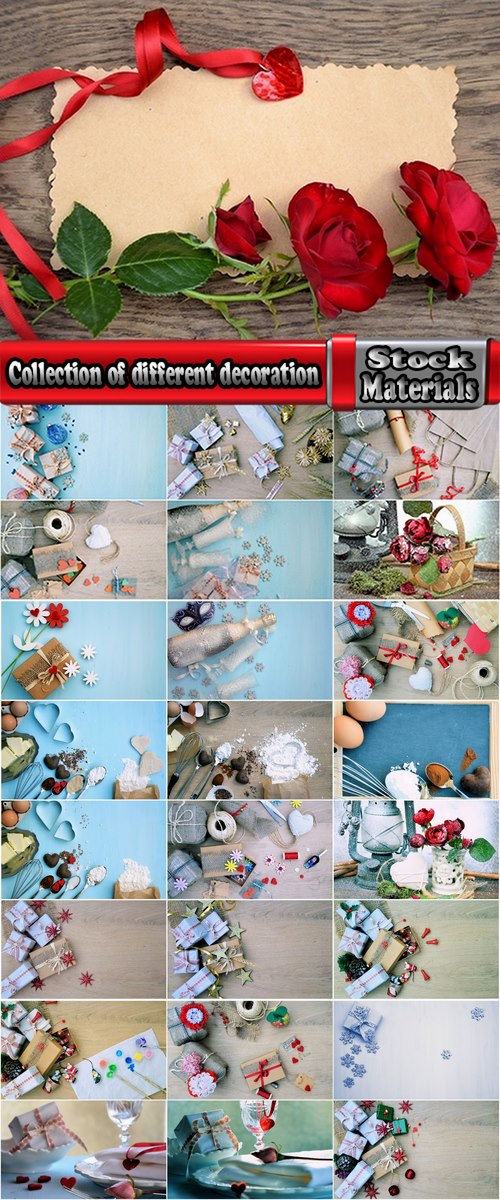 Collection of different decoration 25 HQ Jpeg