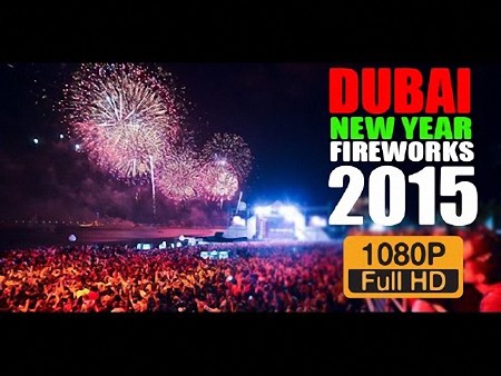 Новогодний фейерверк в Дубае / Dubai New Year's Fireworks 2015 (2015) HDTVRip 1080p