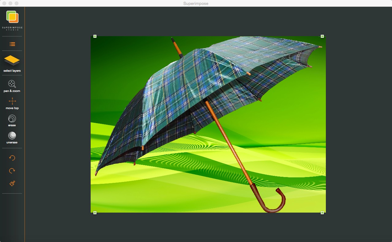Superimpose Studio Pro - простой способ наложения слоев в Mac OS X