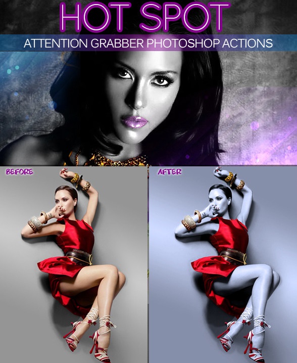 GraphicRiver - Hot Spot Photoshop Action