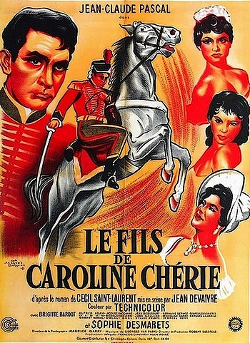 Сын Каролины Шери / Le Fils de Caroline Ch&#233;rie (1955) TVRip