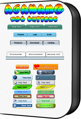 Agama Web Buttons 3.00.1 portable by antan