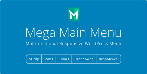 Nulled Mega Main Menu v2.0.4 - WordPress Menu Plugin photo