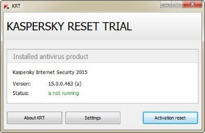  Kaspersky Reset Trial 4.0.1.28 