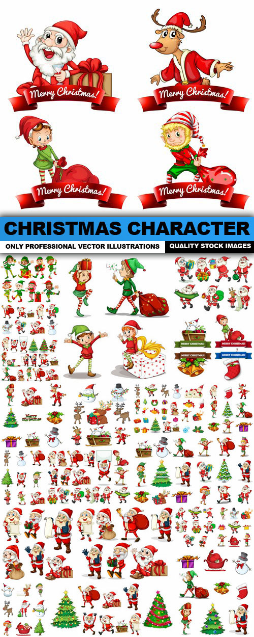 Illustration Christmas Character 3