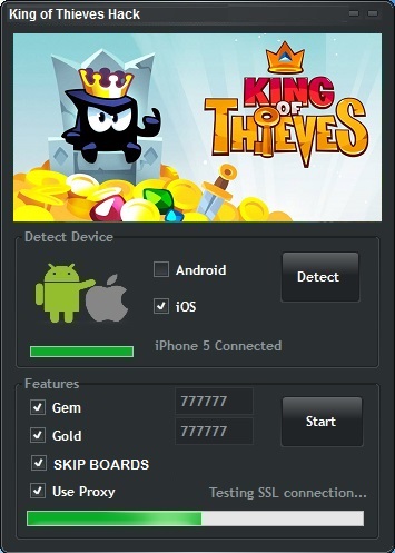 King Of Thieves Hack Cheat [Gems Gold SkipBoards]