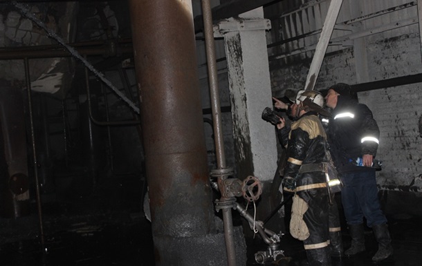 Под Киевом почти шесть часов тушили пожар на ТЭС