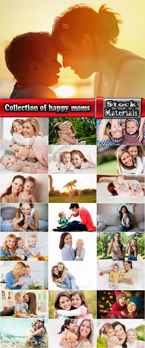 Collection of happy moms #2-25 UHQ Jpeg