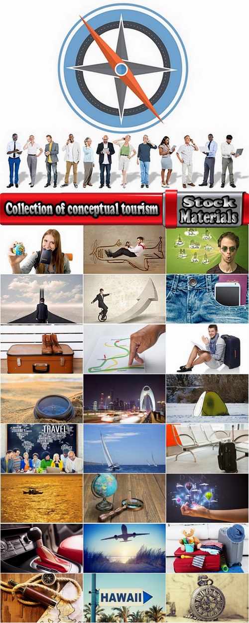 Collection of conceptual tourism people think of holiday 25 HQ Jpeg
