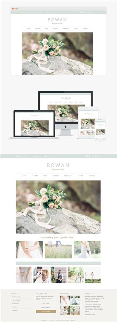 Rowan v1.1.0 - Wordpress Theme - Creativemarket 366065