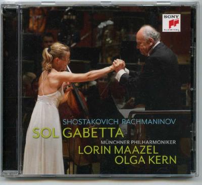 Sol Gabetta (violoncello) – Shostakovich, Rachmaninov (Munchner Philharmoniker, Lorin Maazel, Olga Kern) / 2012 Sony
