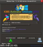 Windows Vista - 7 - 8 - 8.1 KMS Activator Ultimate 2014 2.1 2.1