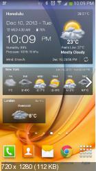 Android Weather & Clock Widget v2.0.1 Ad-Free и v4.0.1 Free
