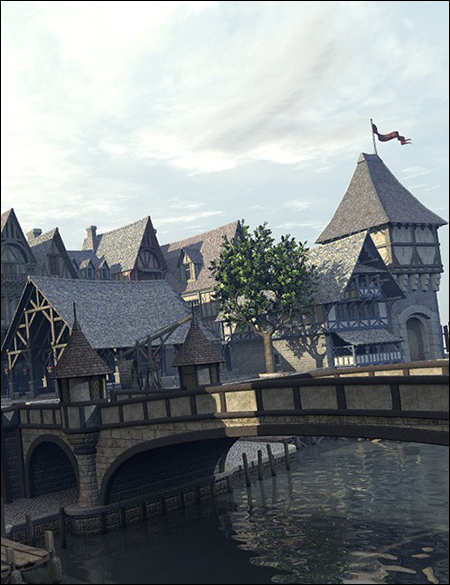 Daz 3D – Medieval Docks
