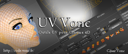 CodeVonc VoncUV v1.0 for Cinema 4D