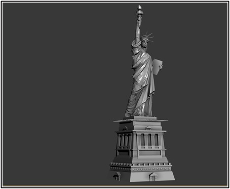 Liberty Statue 3D model