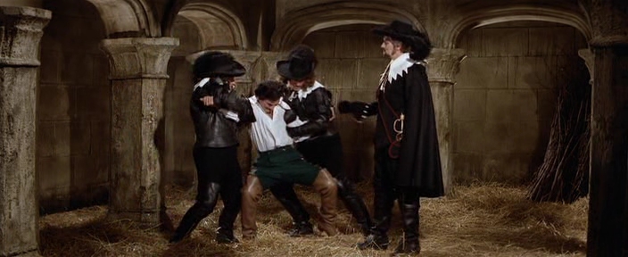 Три мушкетера / Les trois mousquetaires (1961) DVDRip